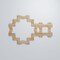 Ekena Millwork Large Cordova Decorative Fretwork Wood Wall Panels, Red Oak, 35 1/8"W x 23 3/8"H x 3/8"T WALW24X24X0375CRVRO - alternate 4
